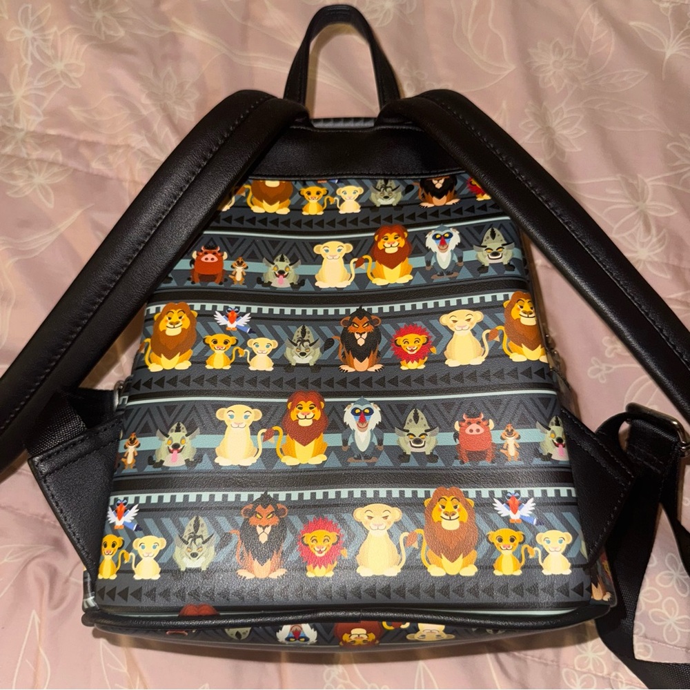 Loungefly Disney the lion king tribal chibi mini backpack - Picture 4 of 6